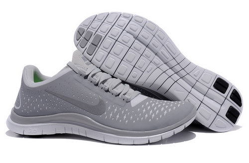Nike Free Run 3.0 V4 Mens Grey Silver Platinum Best Price